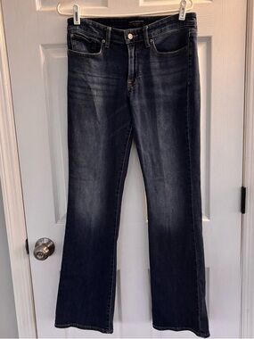 Lucky Brand Sweet Boot cut Jeans with Tan Topstitching 10/30R